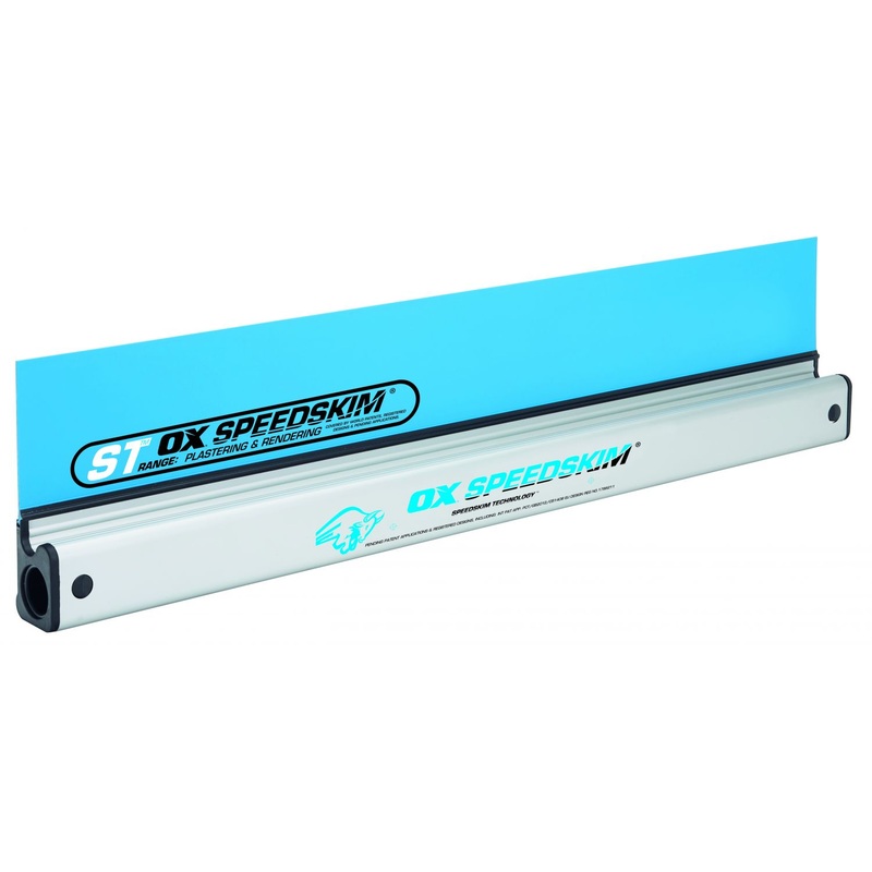 OX Tools P532912 Speedskim Plastic Flex Finishing Rule - Pf1200mm