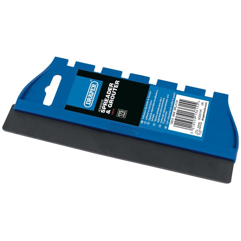 Draper 13615 175mm Adhesive Spreader & Grouter