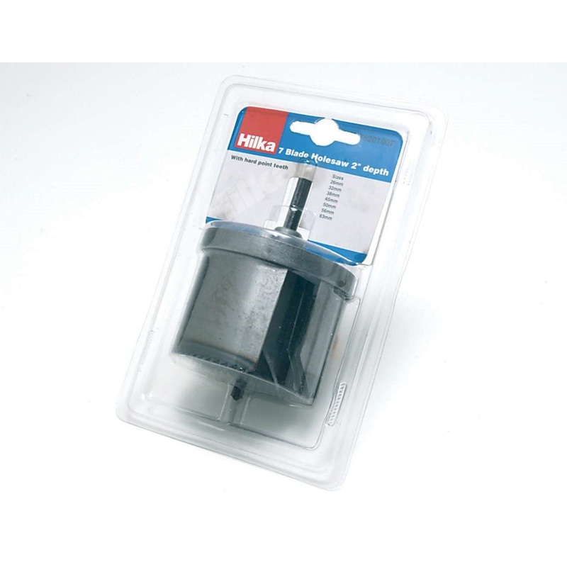 Hilka 7 Blade Holesaw 2" Depth