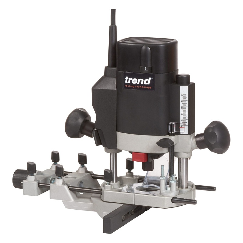 Trend 1000W 1/4" Variable Speed Router 115V