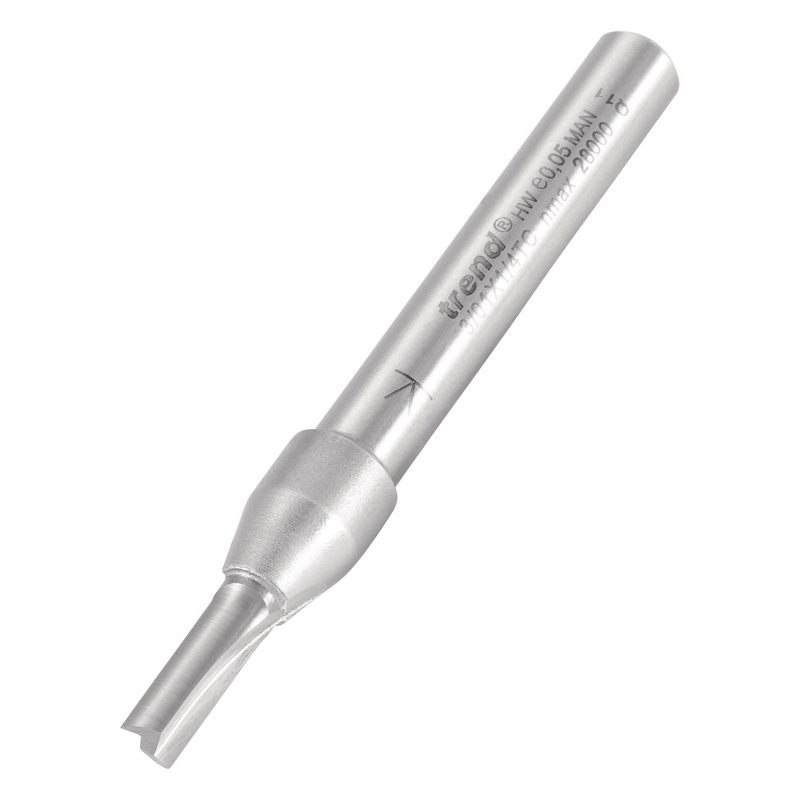Trend 3/01X1/4TC Two Flute Cutter 4mm Diameter