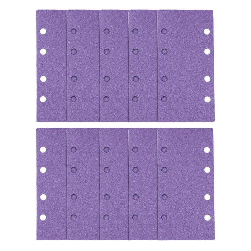 Trend AB/THD/40Z Zirconium 1/3 Sheet Sanding Sheet 93mm x 185mm 40 grit (10 Pack)