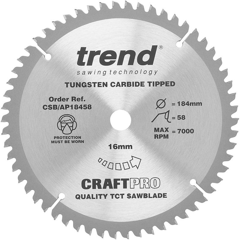 Trend Craft Blade TCP 184 x 58T x 30