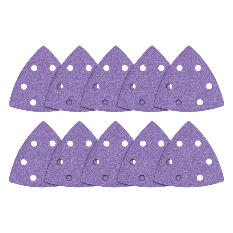Trend Delta Sanding Sheet 93mm 80 Grit 10 Pack