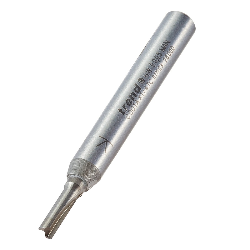 Trend Two Flute Cutter 3.0mm Diameter x 9.5mm