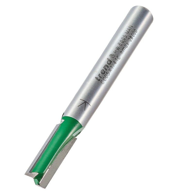 Trend Two Flute Cutter 6mm Diameter x 16mm