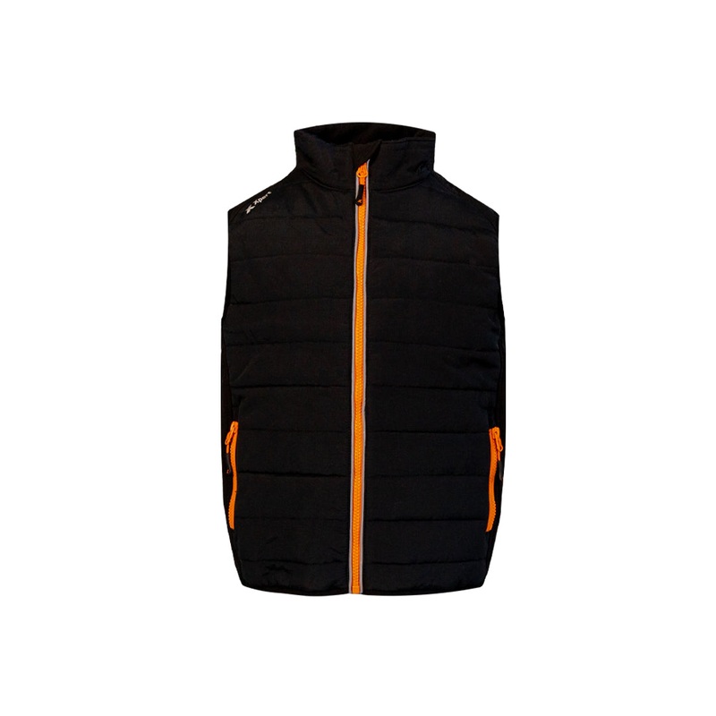 Xpert Pro Junior Rip-Stop Panelled Bodywarmer, Black