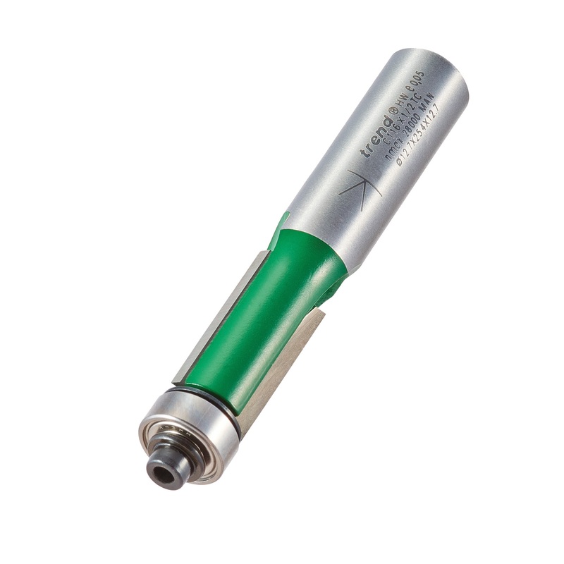 Trend Self Guided Trimmer 12.7mm Diameter x 25.4mm