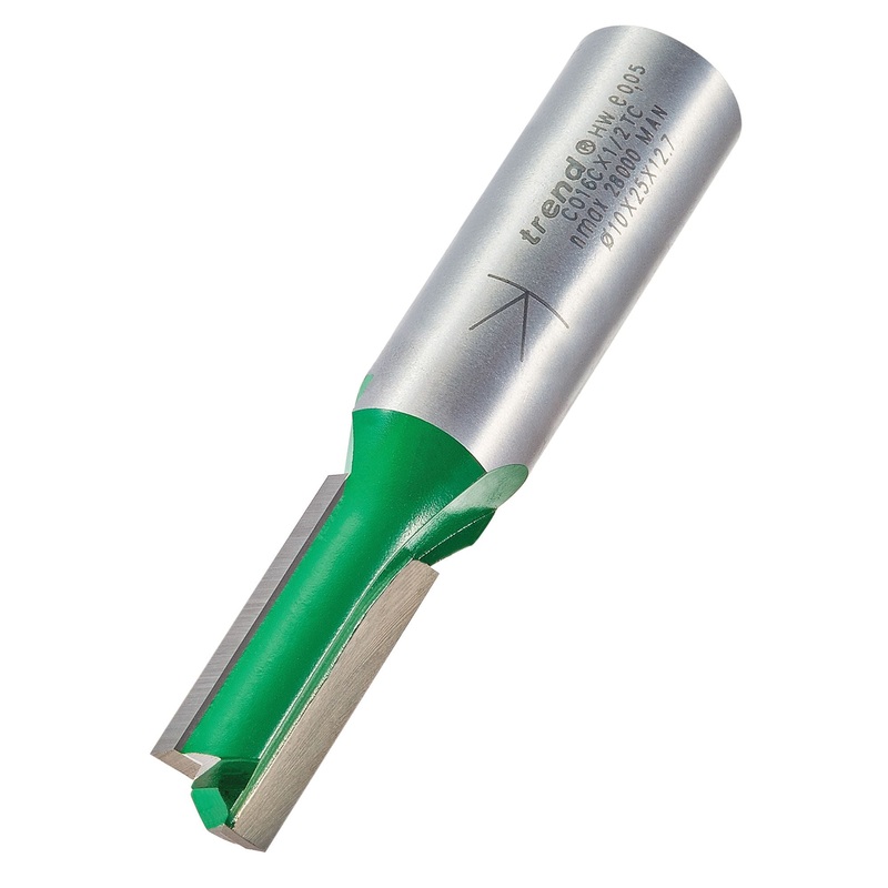 Trend Two Flute Cutter 10mm Diameter x 25mm