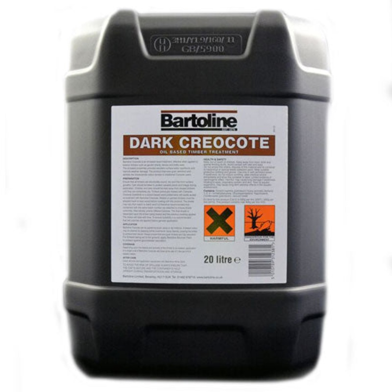 Bartoline Creocote Dark Brown, 20L