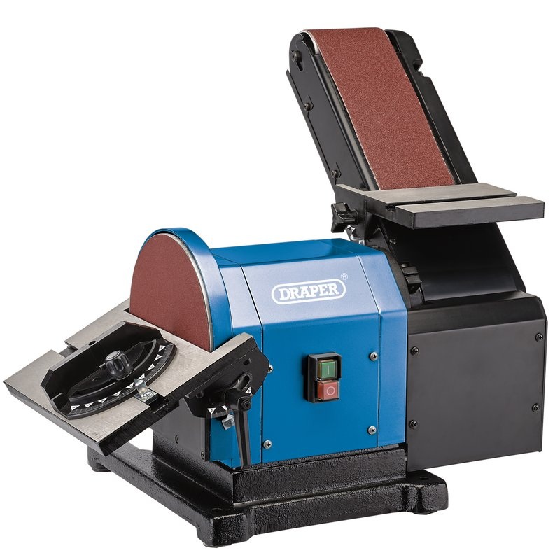 Draper 98525 Belt and Disc Sander, 500W, 230V