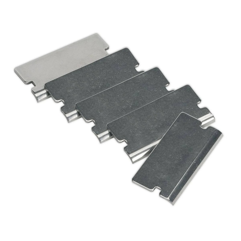 Sealey AK52507/1 Angled Razor Blade for AK52507, AK52504, VS500, Pack of 5