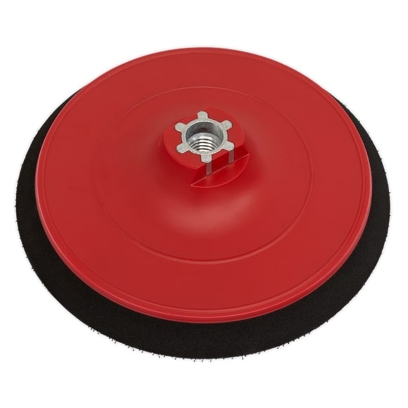 Sealey PTC/150VA/M14 148mm DA Backing Pad for Hook & Loop Discs M14 x 2mm