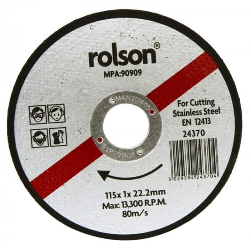 115mm Cutting Disc For Stainless Steel