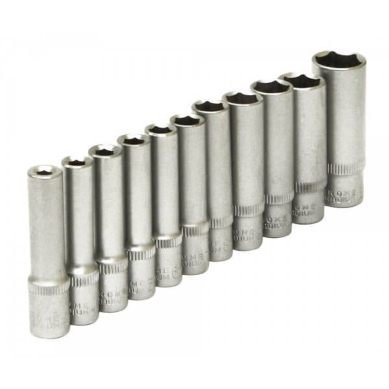 11pc 1/4 Dr Deep Socket Set