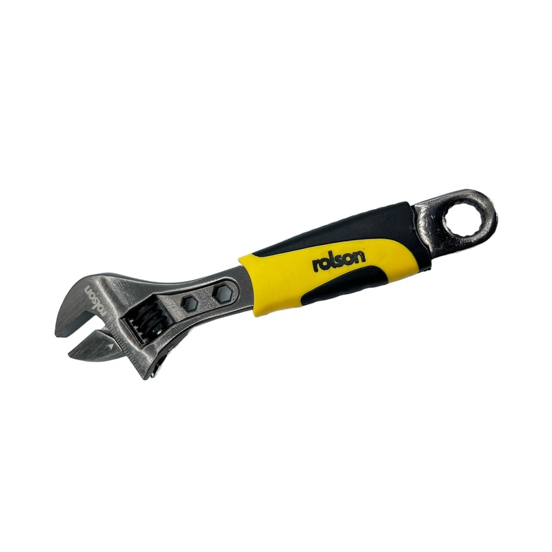 150mm Black Nickel Finish Adjustable Wrench