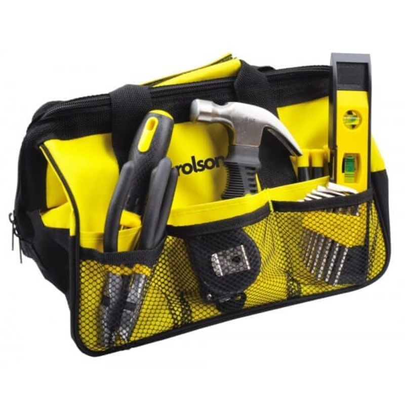 30pc Home Tool Kit 36796 - contains a great set of tools for diy'ers and a 200 piece hardware assortment set