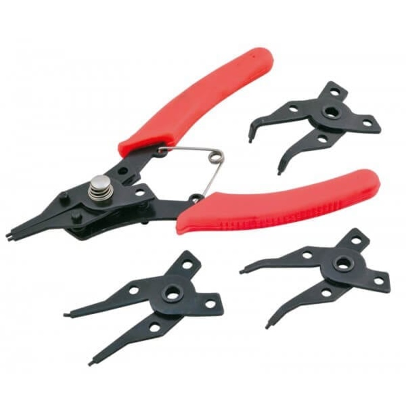4 Head Circlip Pliers Set