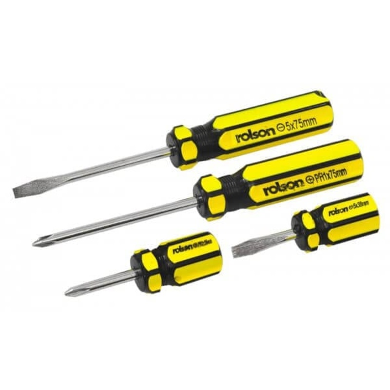 4 Piece Screwdriver Set