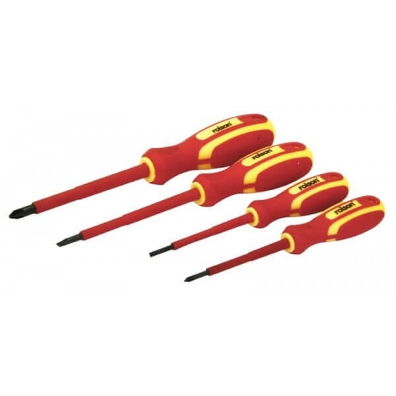 4 Piece VDE Screwdriver Set