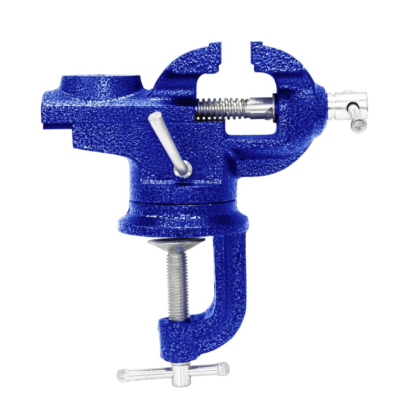 60mm Swivel Table Vice with Anvil