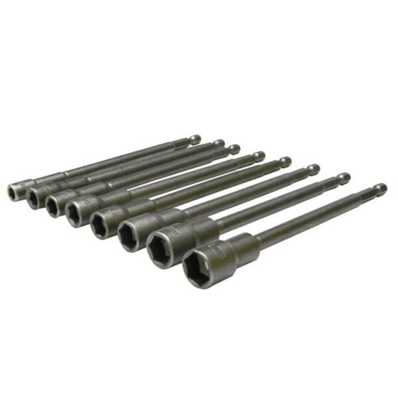 8 Piece Long Magnetic Nut Driver Set