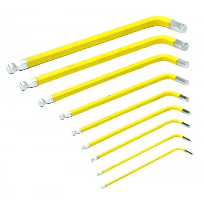 9pc Imp Long Arm Ball End Hex Key Set