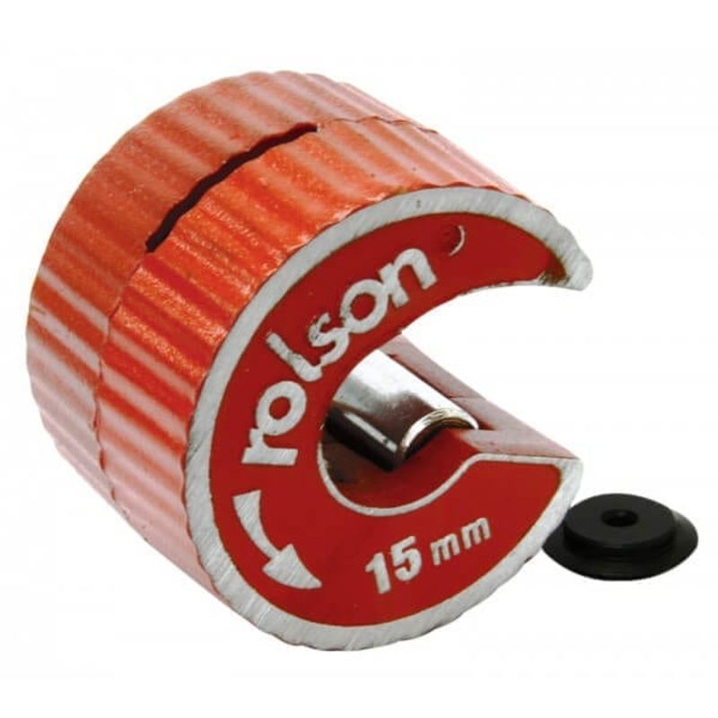 Rotary Action 15mm Copper Pipe Cutter with Spare Blade