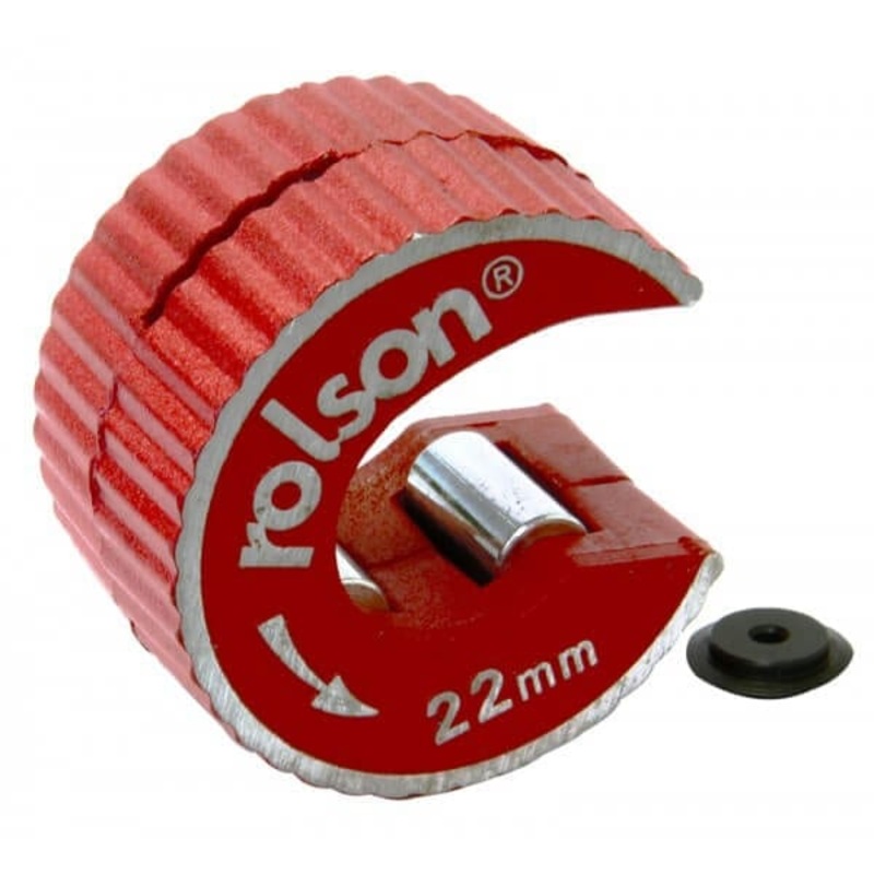 Rotary Action 22mm Copper Pipe Cutter with Spare Blade