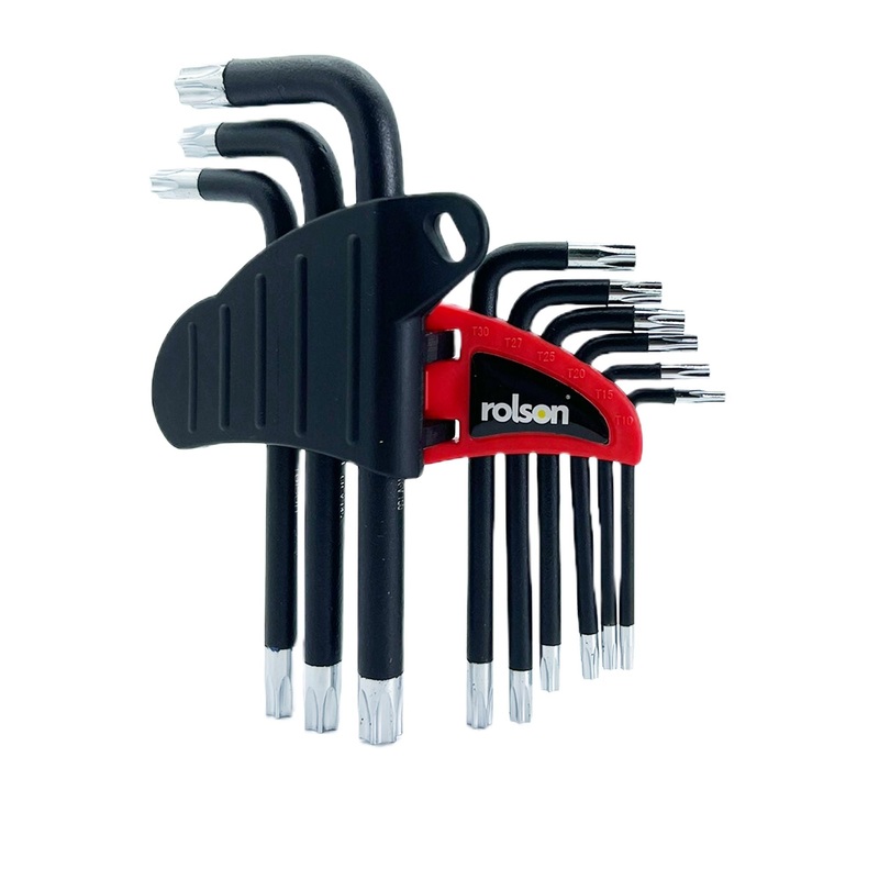Short Arm Star Key Set 40373 (9 pieces) with Holder