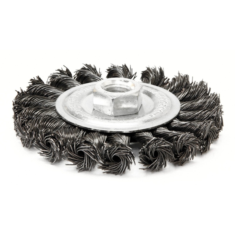 Twist Knot Wire Wheel