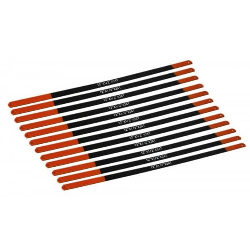 12pc x 300mm Hacksaw Blades