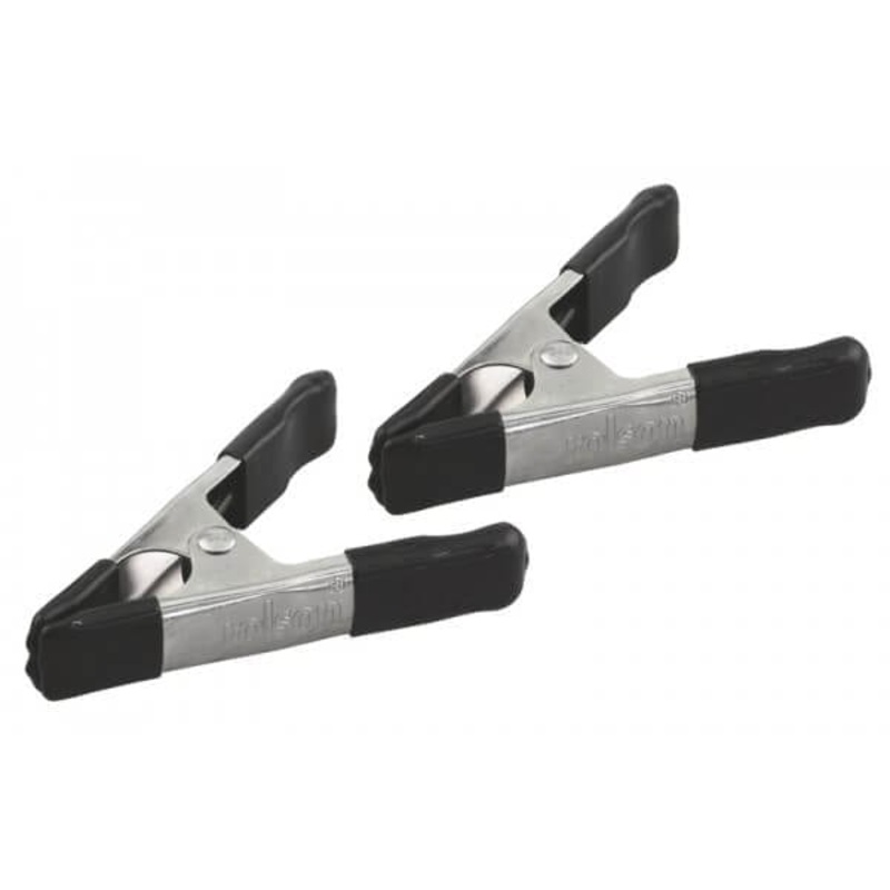 2pc 100mm Spring Clamp Set