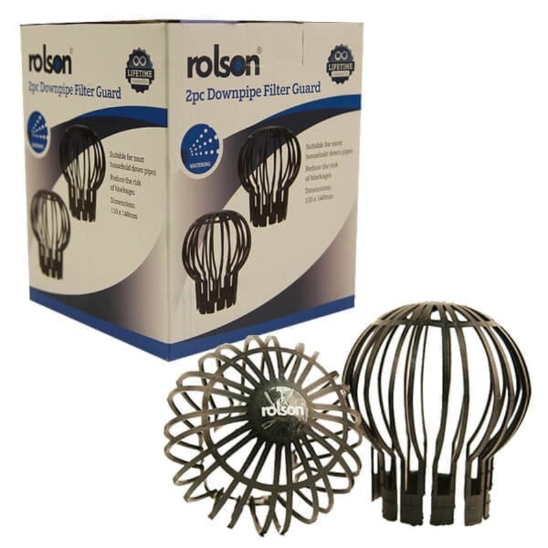 2pc Down Pipe Filter Set