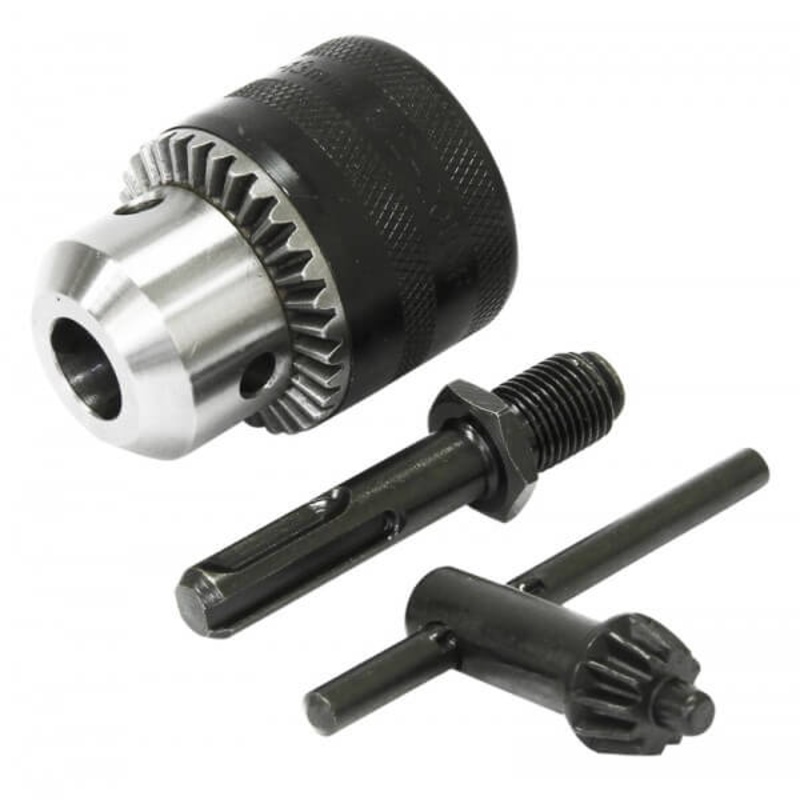 3pc Drill SDS Adaptor & Key 13mm Chuck