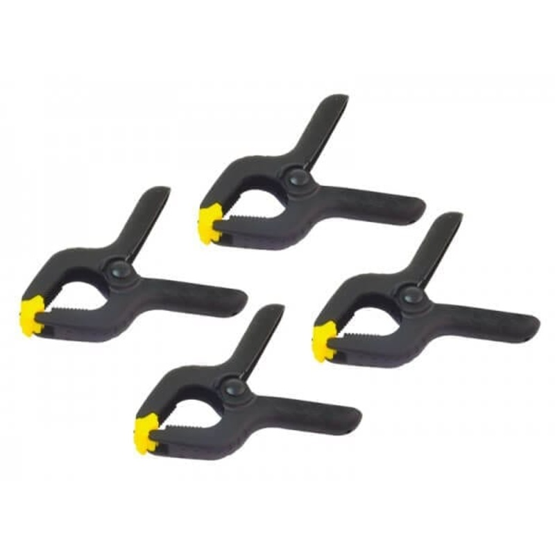 4pc 90mm Spring Clamp Set