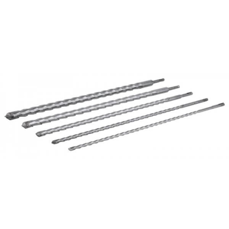 5pc SDS Drill Set 600mm Long 10/12/16/22/25mm