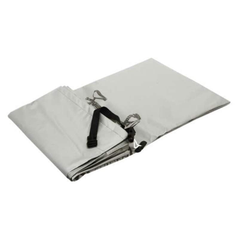 Grey Bicycle Cover (43121), overall size 210 x 80 x 110cm with quick release plastic fastener