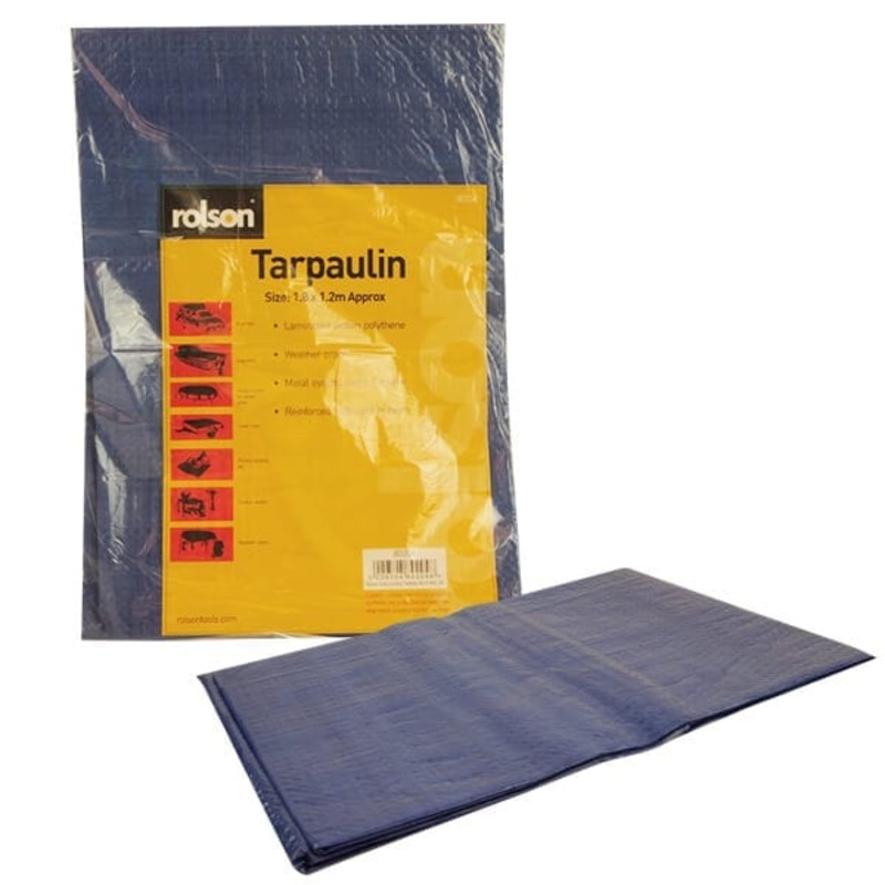 1.8 x 1.2m Tarpaulin (6'x4')