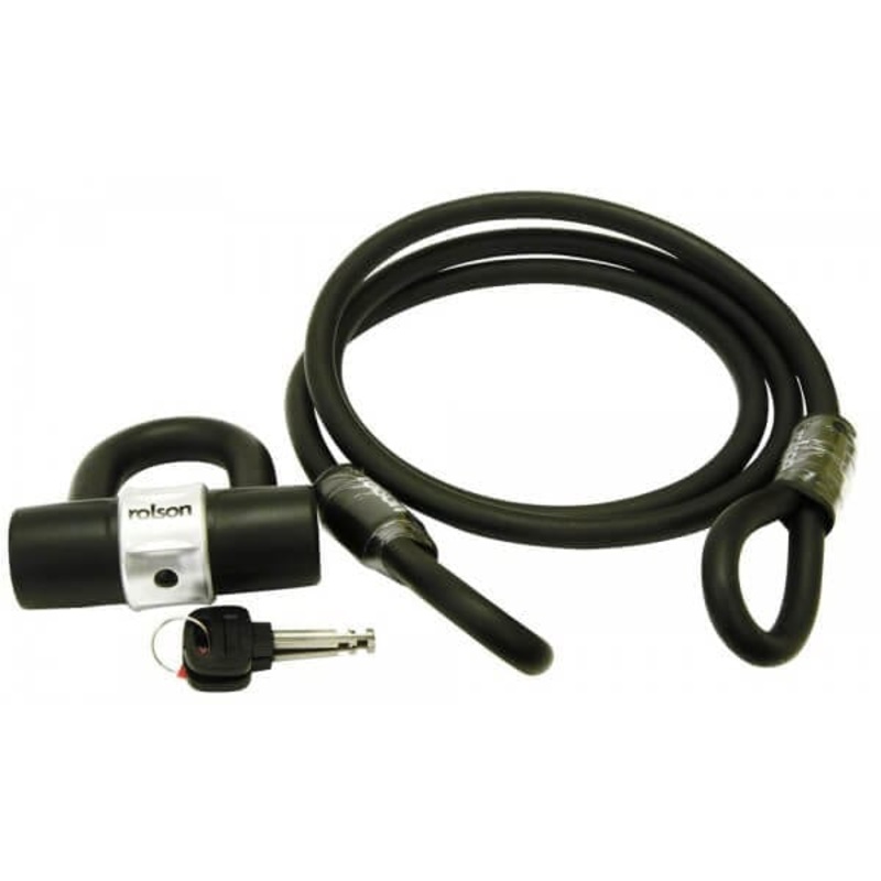 12 x 1500mm Heavy Duty Cable & Lock