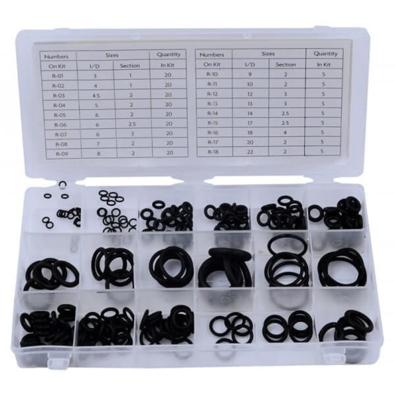 225pc O Ring Assortment