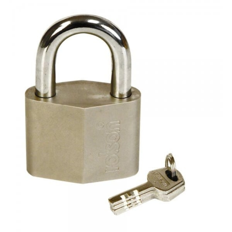 50mm Solid Steel Padlock 4 keys