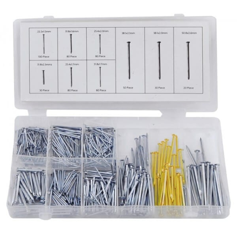 550pc Nail Assortment