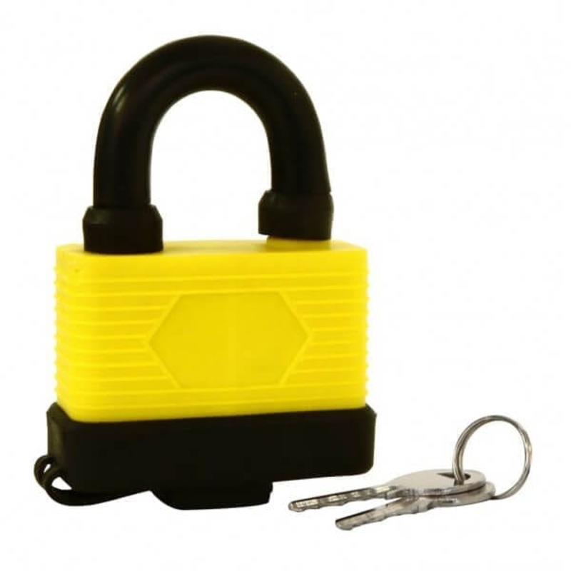 65mm Weatherproof Padlock 2 keys