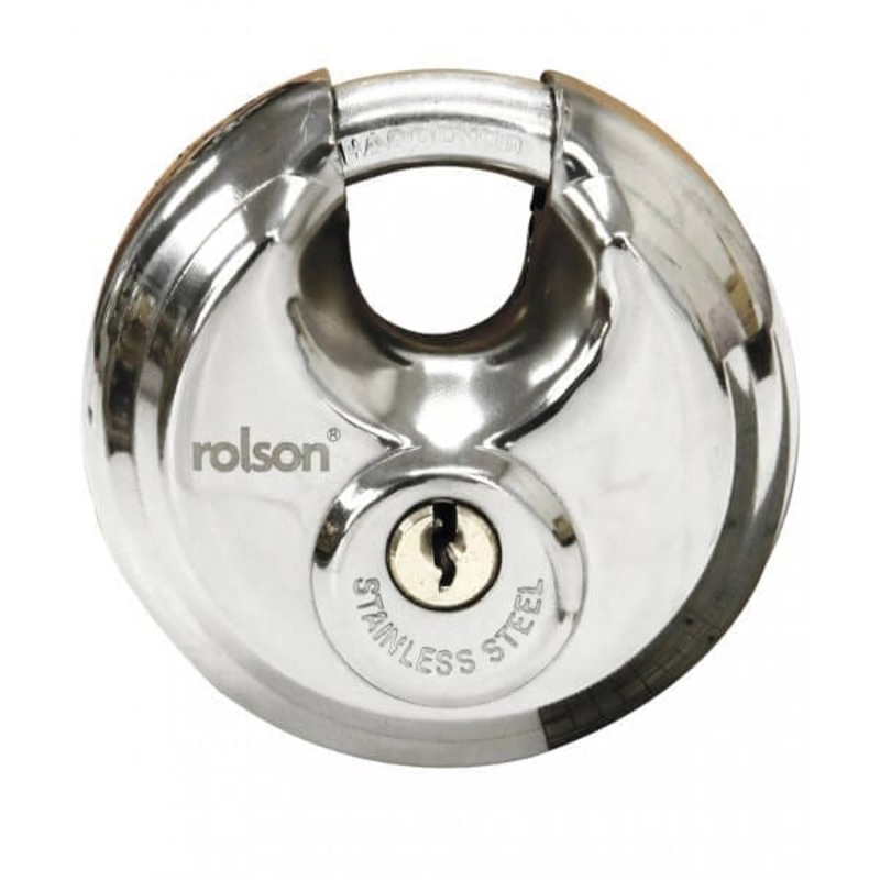 70mm Disc Padlock Stainless Steel