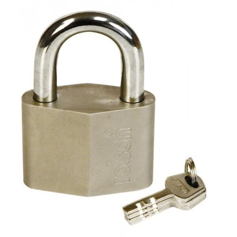 70mm Solid Steel Padlock 4 keys