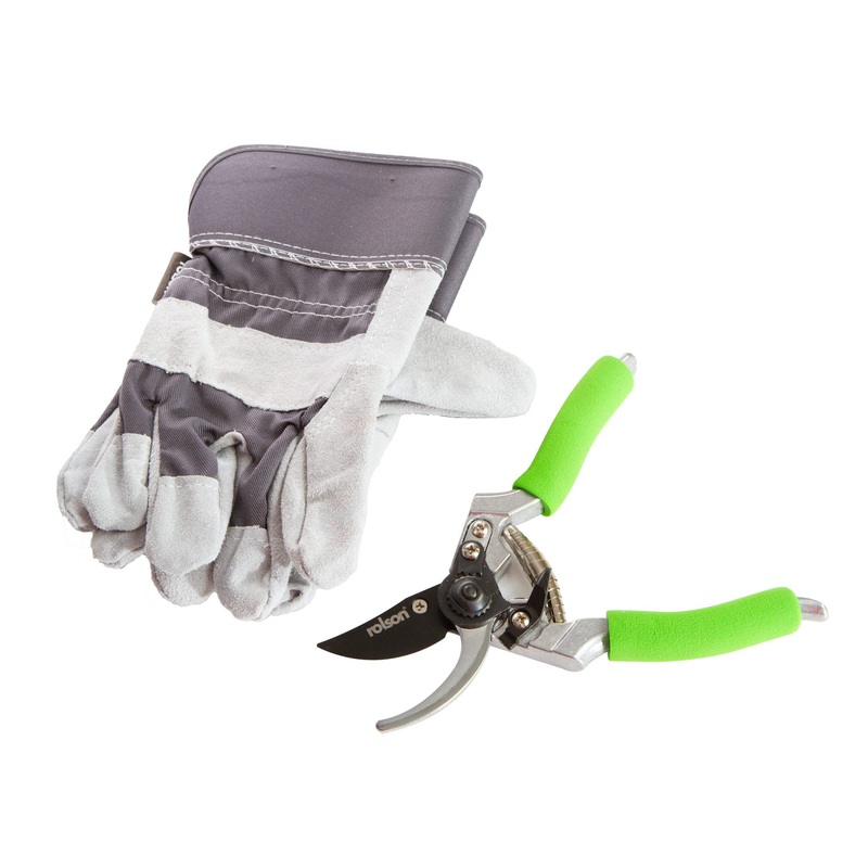 Heavy Duty Rigger Gloves & Secateur (82130)