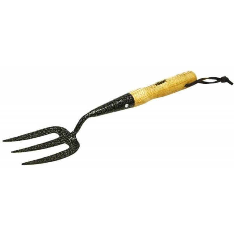 Midi Carbon Steel Hand Fork Ash Handle