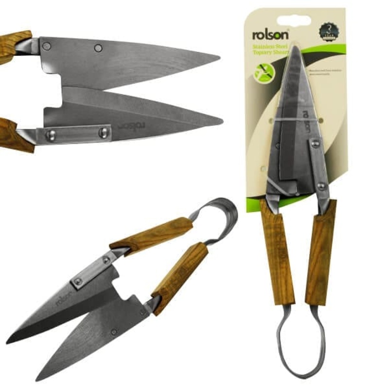 Stainless Steel Topiary Shears Ash Handle