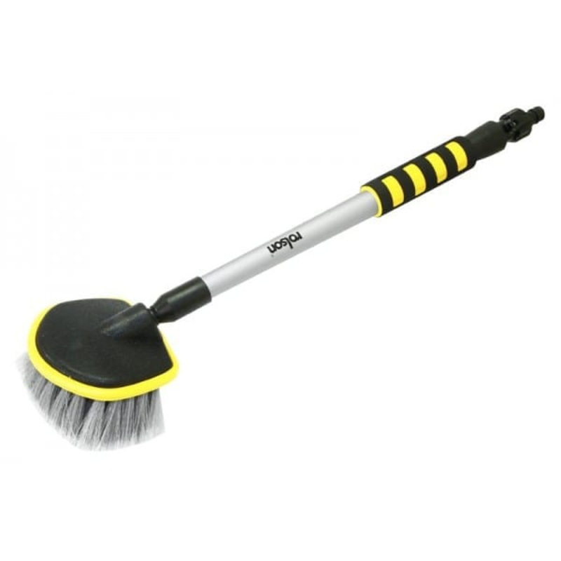 Water Fed Hand Brush ( 61017 ) - with soft bristle head, 530mm long with on/off control